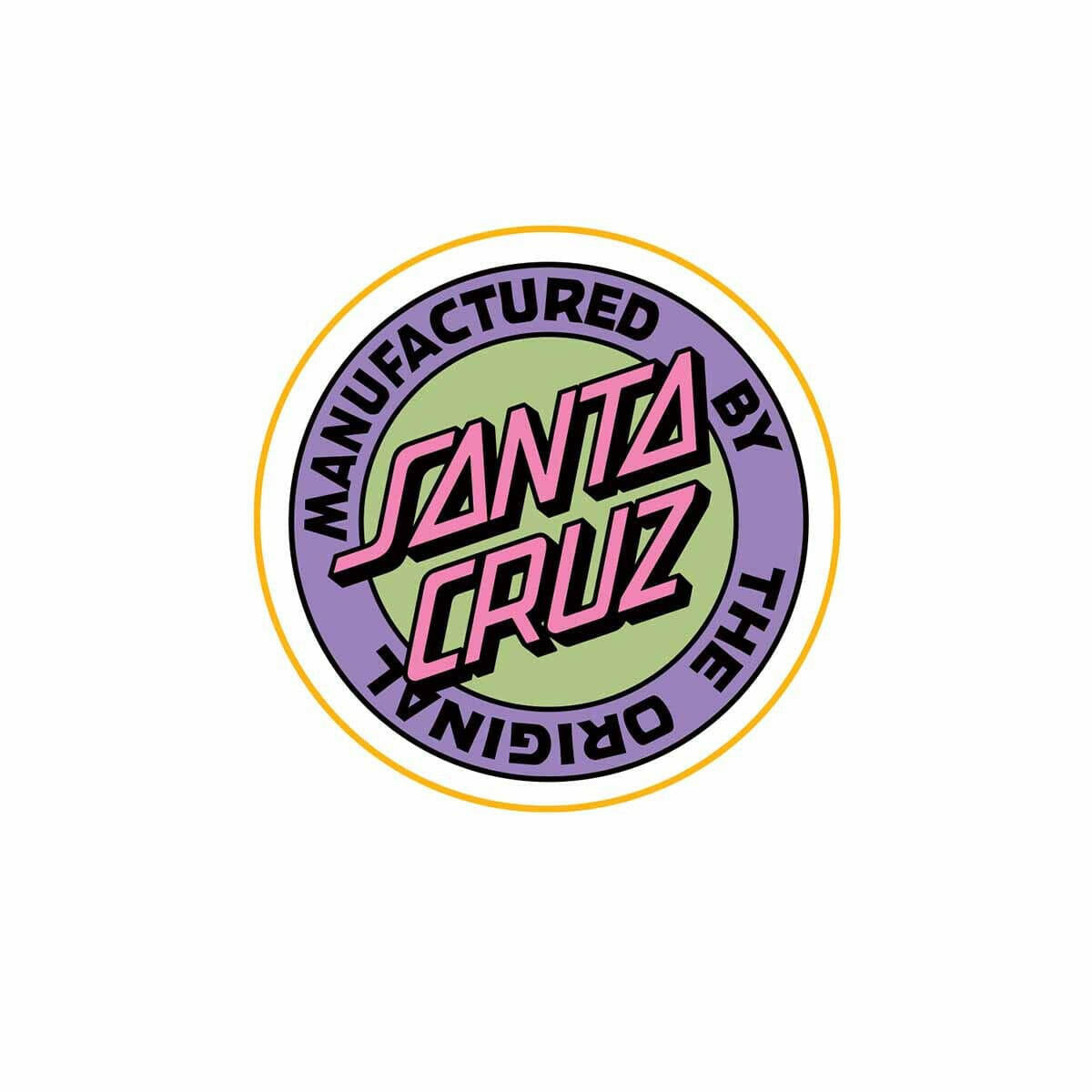 Santa Cruz - MFG Dot Retro 3" Sticker.