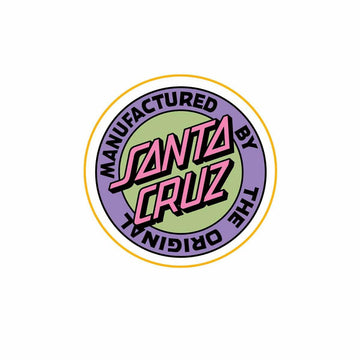 Santa Cruz - MFG Dot Retro 3" Sticker.