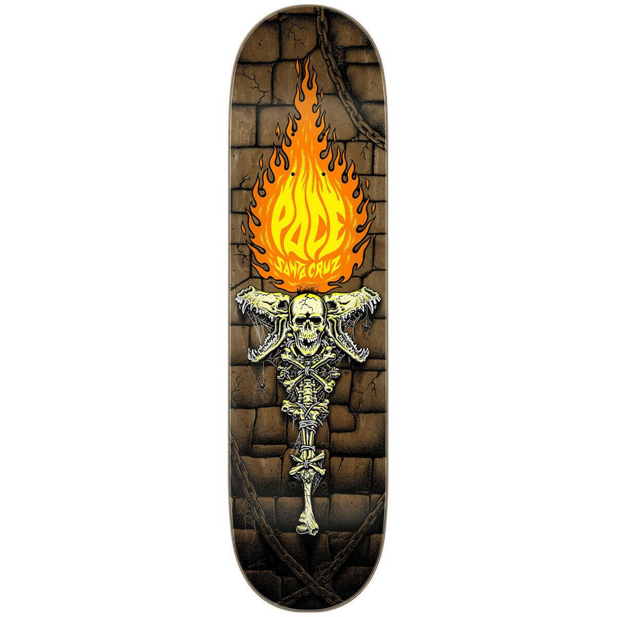 Santa Cruz - Rob Pace Torch 8.25 Skateboard Deck.