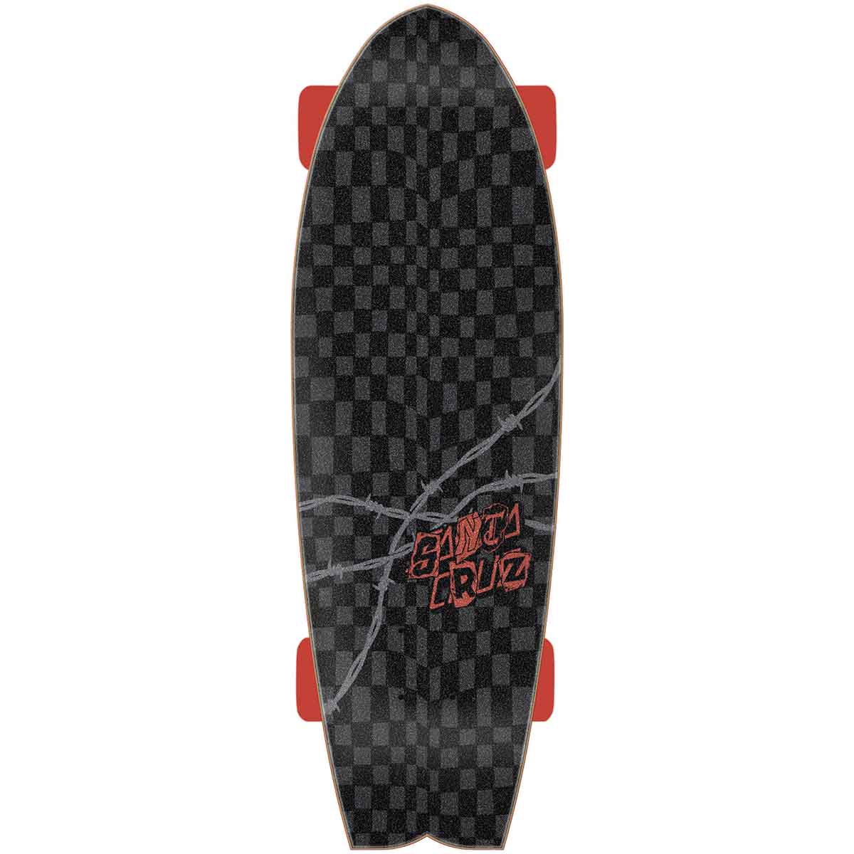 Santa Cruz Pay Off Dot Cruiser 8.81 Complete Skateboard Top