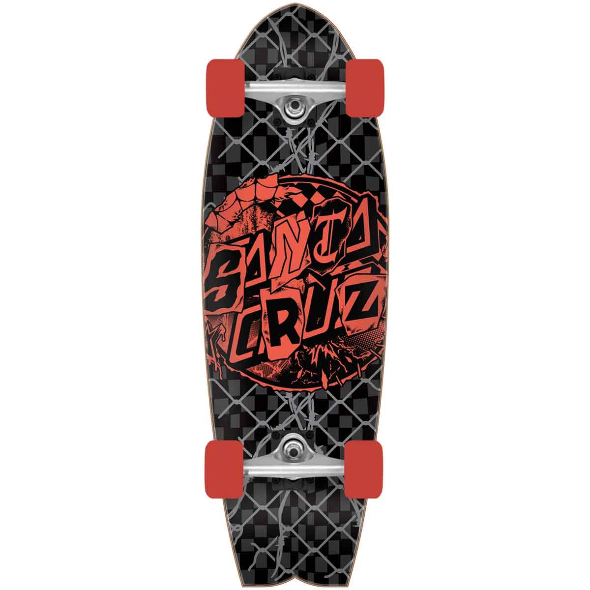 Santa Cruz Pay Off Dot Cruiser 8.81 Complete Skateboard