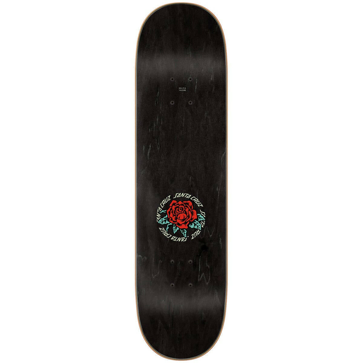 Santa Cruz - Rosette Ringed Dot 8.0 Skateboard Deck.