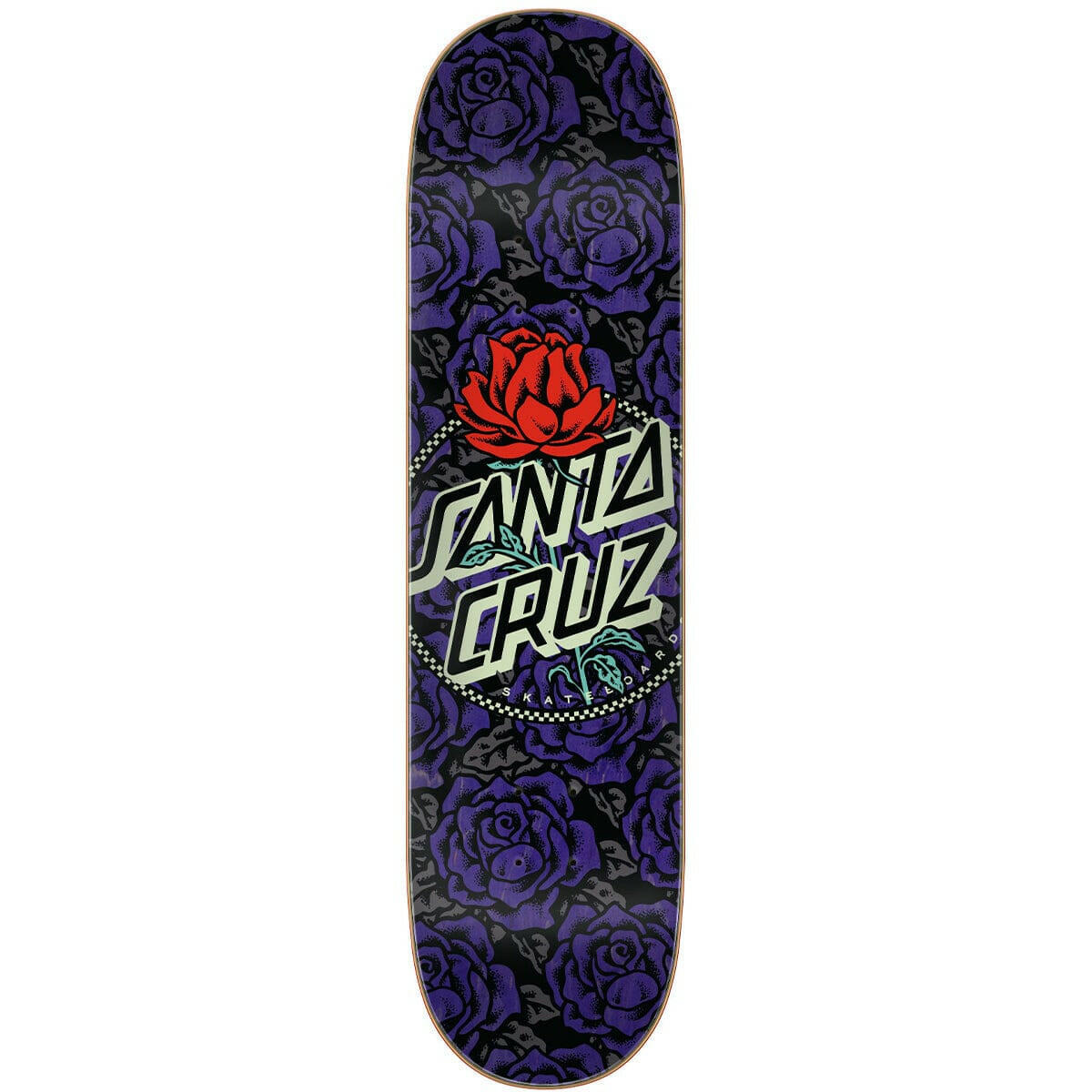 Santa Cruz - Rosette Ringed Dot 8.0 Skateboard Deck.