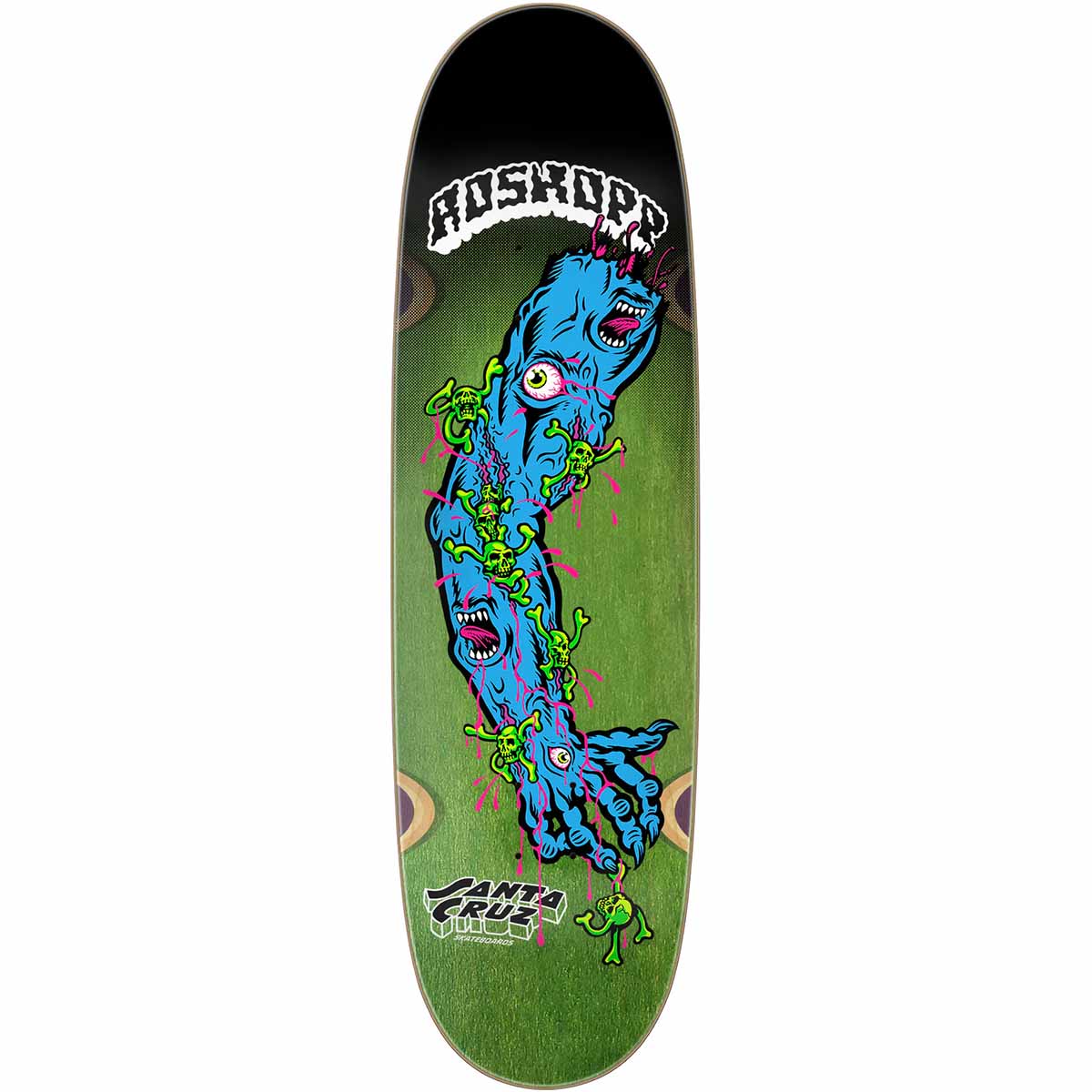 Santa Cruz Rob Roskopp Screaming Arm 9.0 Skateboard Deck