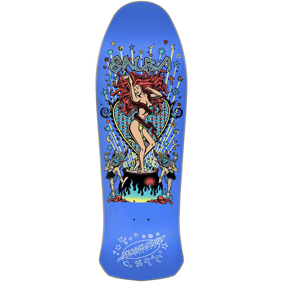 Santa Cruz Salba Witch Doctor 10.4 Reissue Skateboard Deck