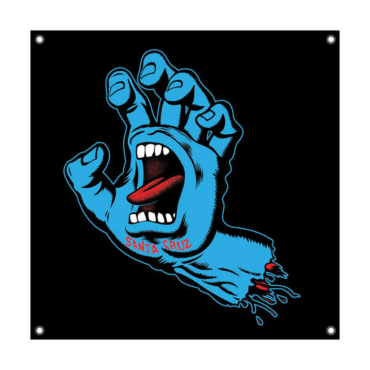 Santa Cruz - Screaming Hand Banner.