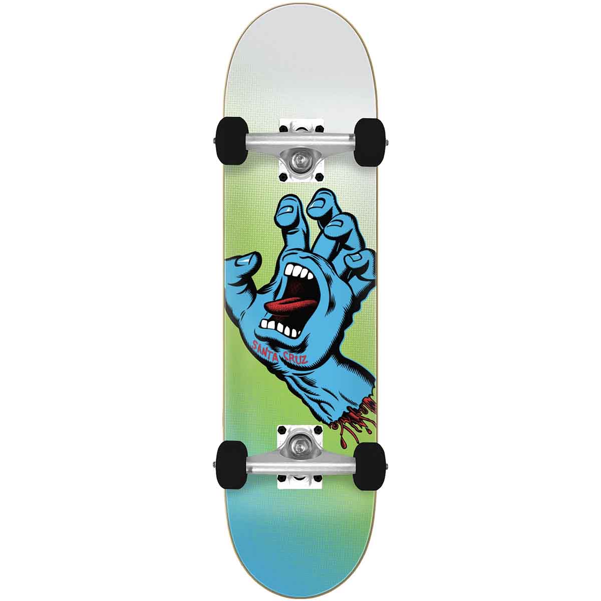 Santa Cruz Screaming Hand Color Fade 8.0 Complete Skateboard