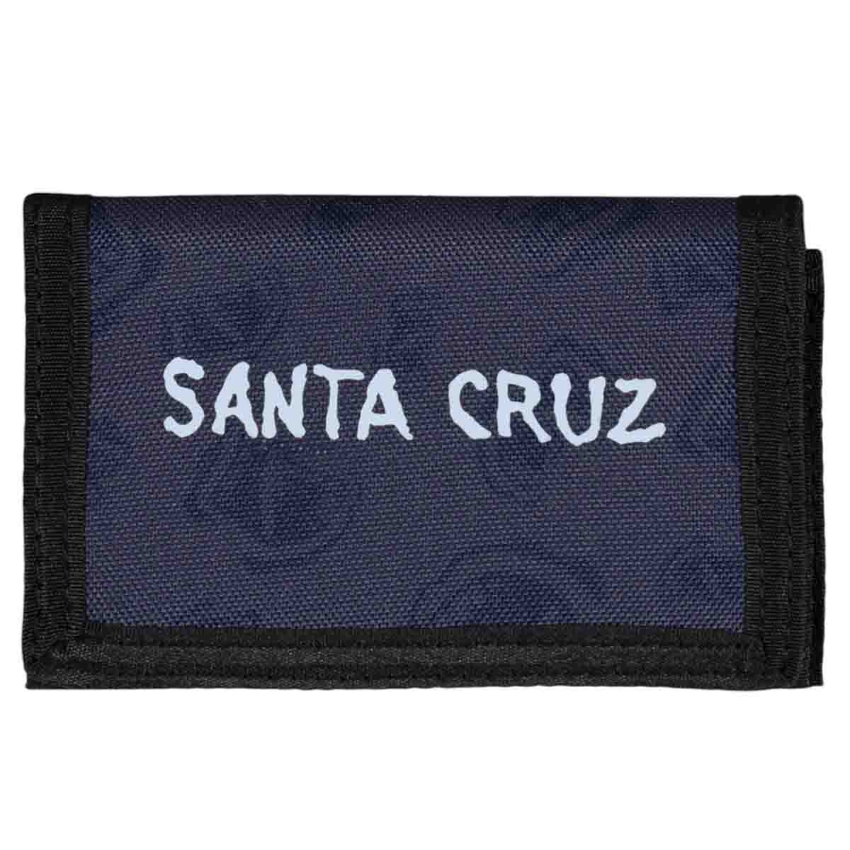 Santa Cruz Screaming Mouth Mono Repeat Velcro Wallet