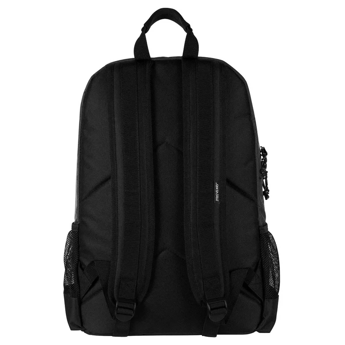 Santa Cruz Solid Half Strip Backpack Black Back