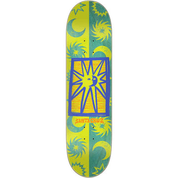 Santa Cruz Sun Stamp FeelBase 7.75 Skateboard Deck