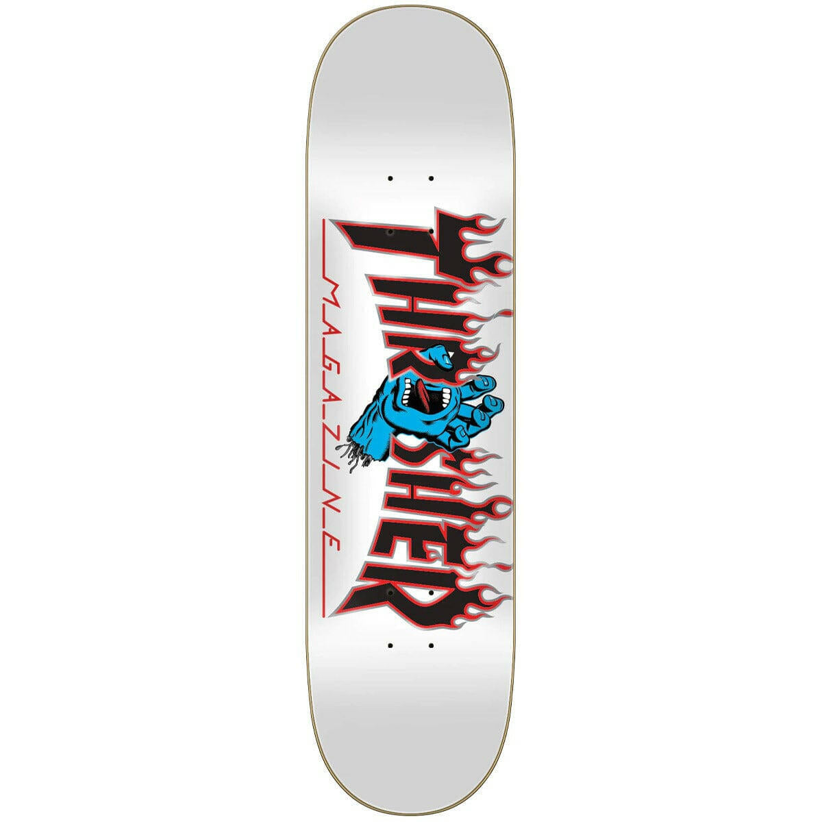 Santa Cruz - Thrasher Screaming Flame Logo 8.0 Skateboard Deck.