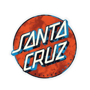 Santa Cruz - Wash Dot 3" Sticker.