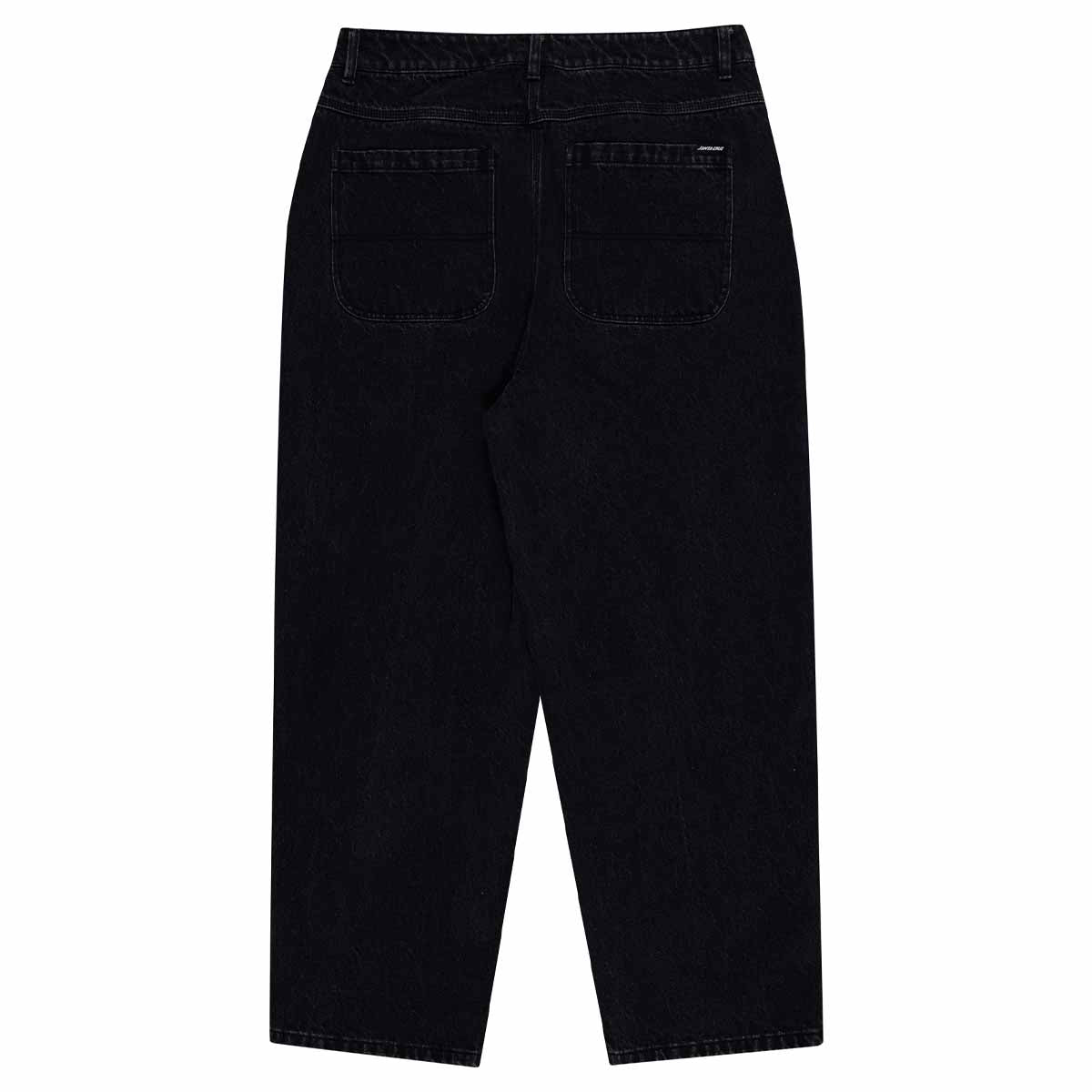 Santa Cruz Winkowski Eighth Planet Jeans Washed Black Back