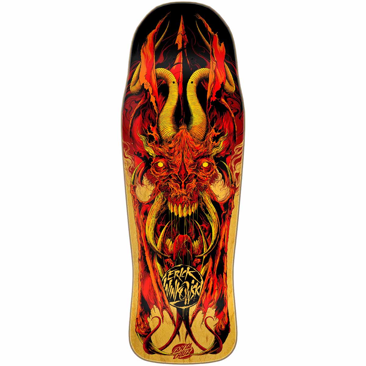 Santa Cruz Erick Winkowski Primeval Fire 10.34 Skateboard Deck
