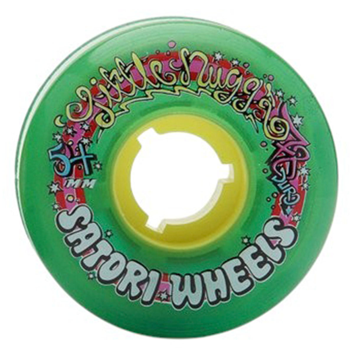 Satori - Lil Nugz Green 54mm 78a Skateboard Wheels.