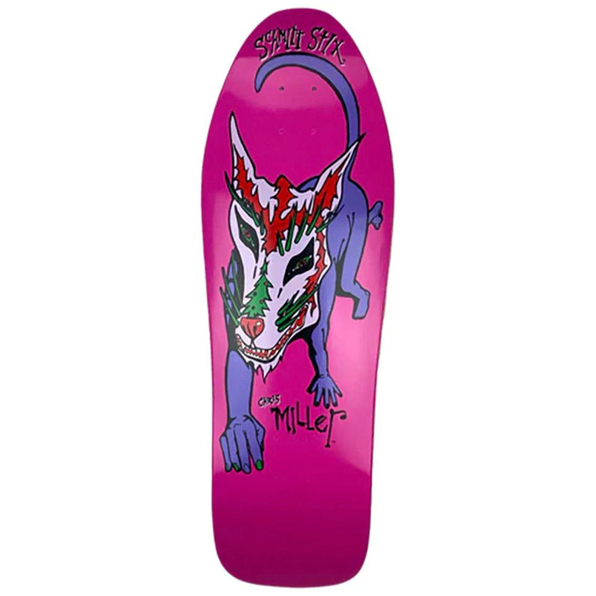 Schmitt Stix - Chris Miller Dog Love LTD 10.0 Reissue Skateboard Deck.