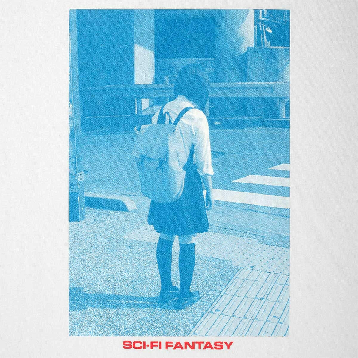 Sci-Fi Fantasy - Cruel Technology Tee White.