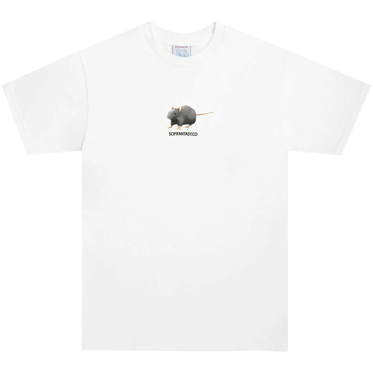 Sci-Fi Fantasy - Rat Tee White.