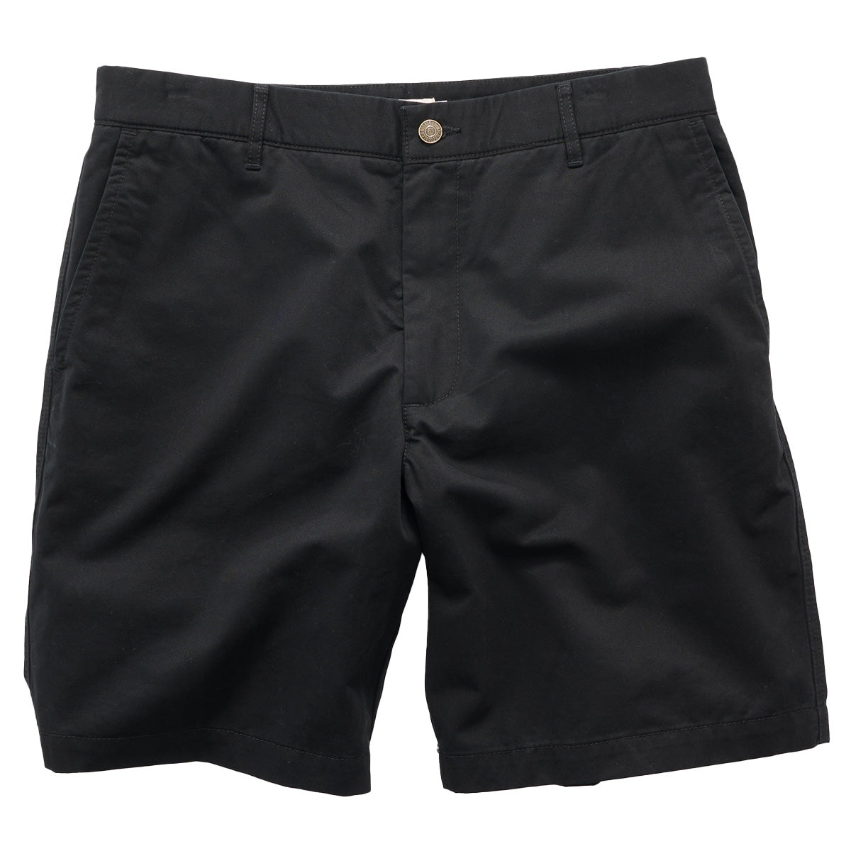 S/Double Classic Cut Chino Shorts Black Front