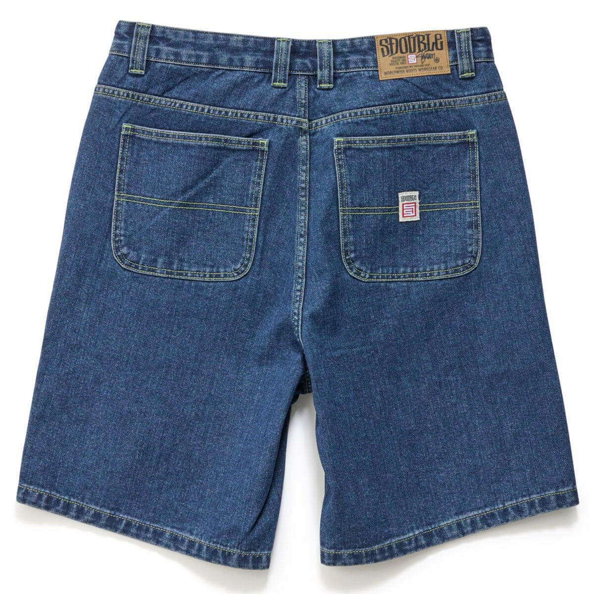S/Double - Denim Standard Shorts One Wash.