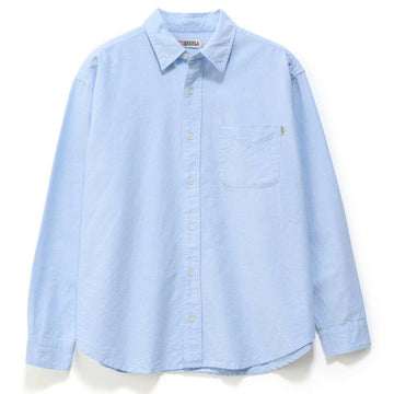 S/Double - Classic Oxford L/S Shirt Light Blue.