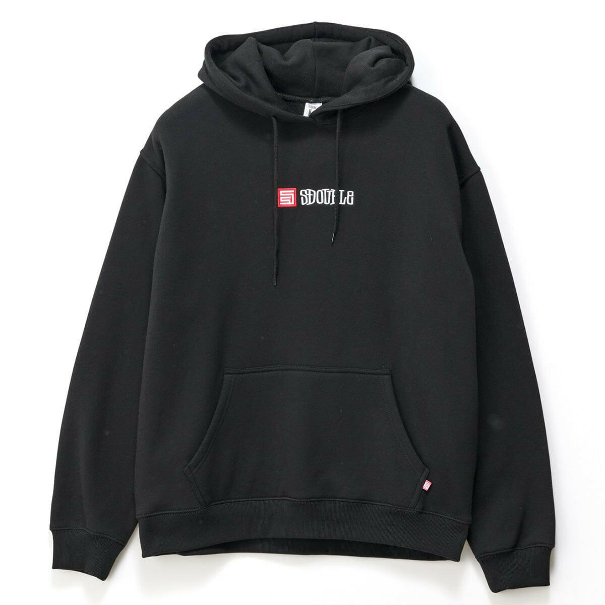 S/Double - S-Cube Block Hoodie Black.