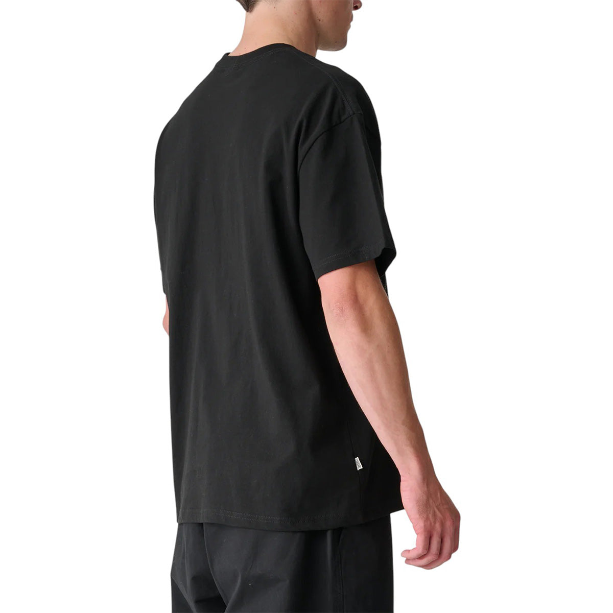 S/Double - S Cube Mid Block Tee Black.