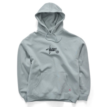 S/Double - Small Stock Hoodie Blue Grey.