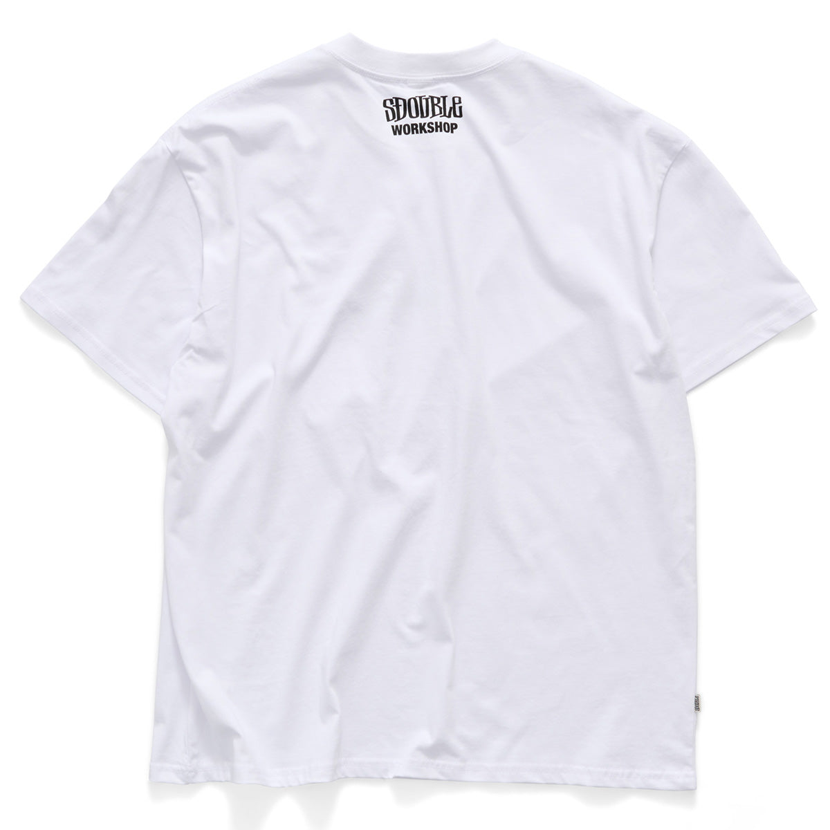 S/Double Small Stock Tee White Back