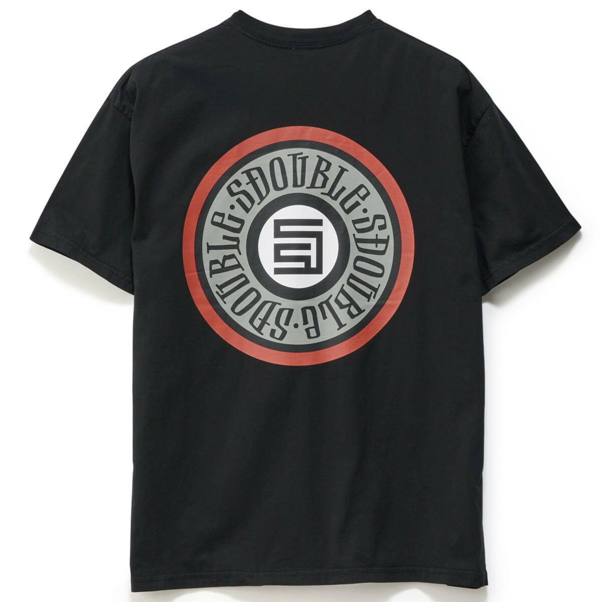 S/Double - Tack Dot Tee Washed Black.