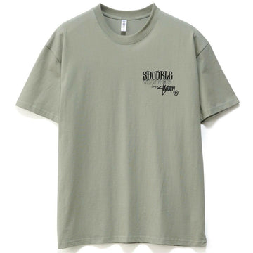 S/Double - World Wide Roots Tee Seagrass.