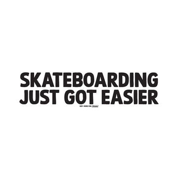 Slappy - Skateboarding Just Got Easier 10" Sticker.