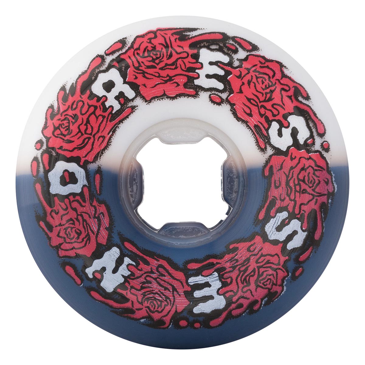 OJ Dressen Vomit Mini White/Black 56MM 97A Skateboard Wheels