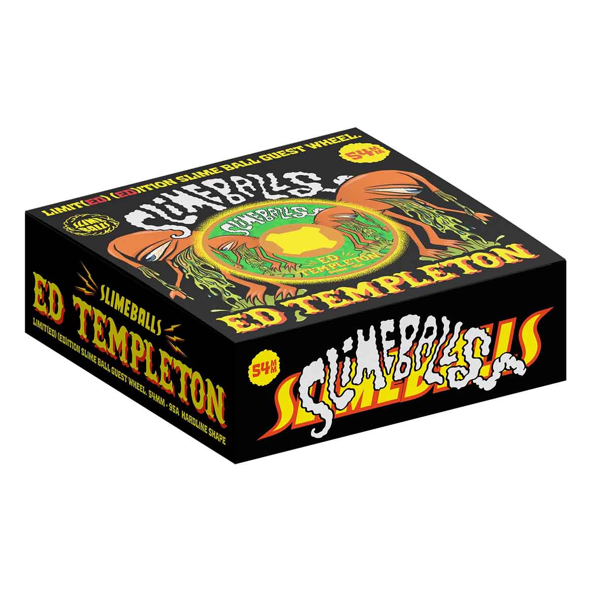 Slime Balls Ed Templeton Guest Hardline 54MM 95A Skateboard Wheels Packaging