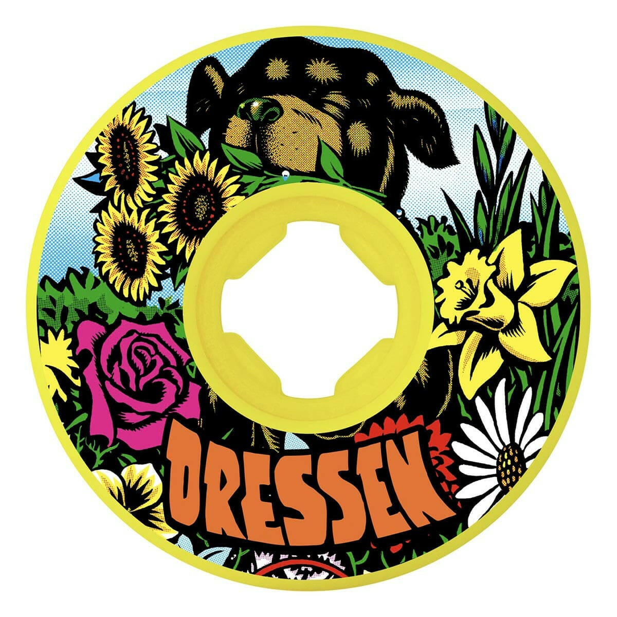 Slime Balls - Eric Dressen Pup Vomit Mini Hardline 55MM 97A Skateboard Wheels.