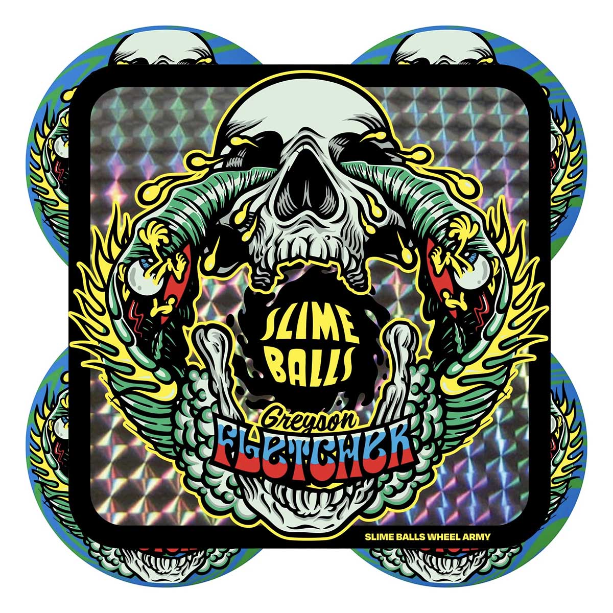 Slime Balls Greyson Fletcher Vomit Mini 56MM 99A Skateboard Wheels