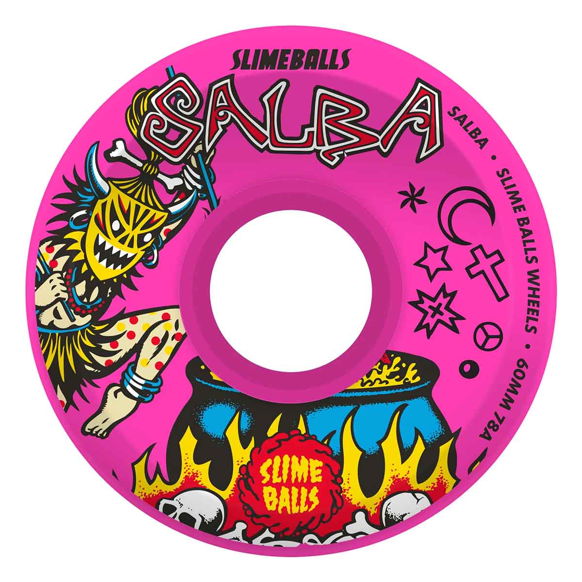 Slime Balls Salba Witch Doctor 60MM 78A Skateboard Wheels