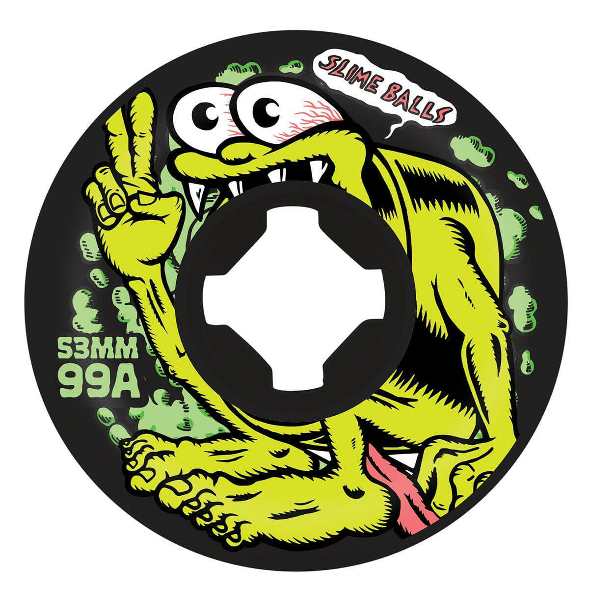 Slime Balls - Slime Gremmie Vomit Mini 53MM 99A Skateboard Wheels.