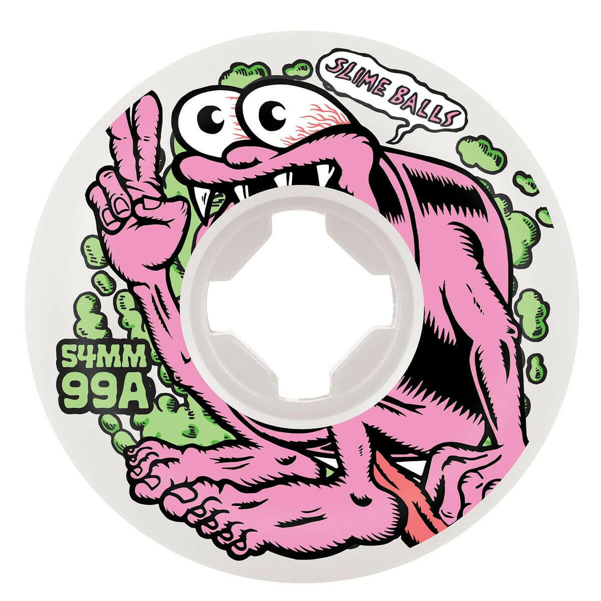 Slime Balls - Slime Gremmie Vomit Mini 54MM 99A Skateboard Wheels.
