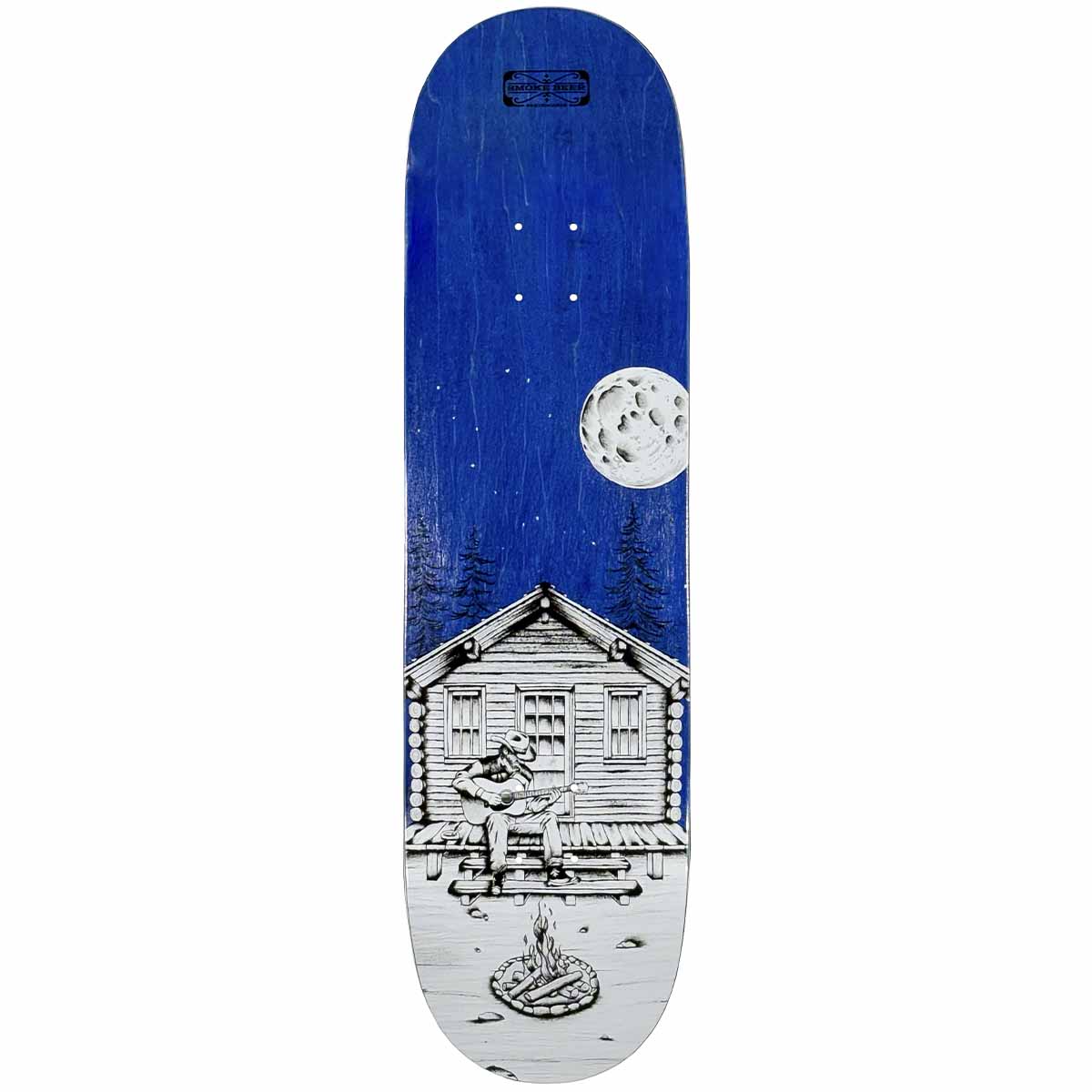 Smoke Beer Country Man 8.5 Skateboard Deck