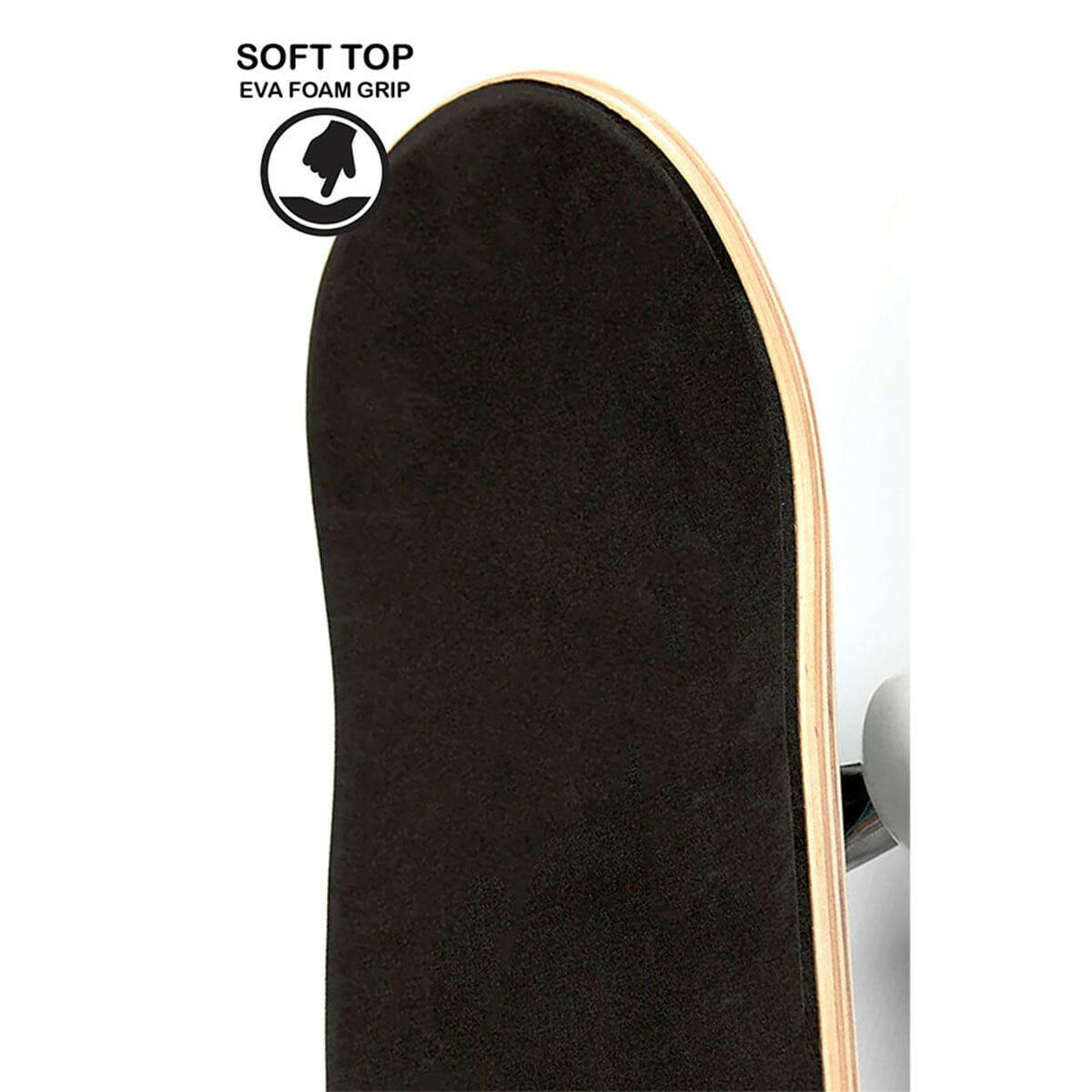 Soft Top Complete Skateboard.