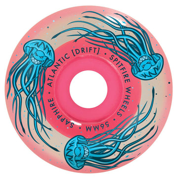Spitfire - Atlantic Drift Sapphires 56MM 90D Skateboard Wheels.