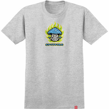 Spitfire Bighead Mushroom Tee Heather Grey