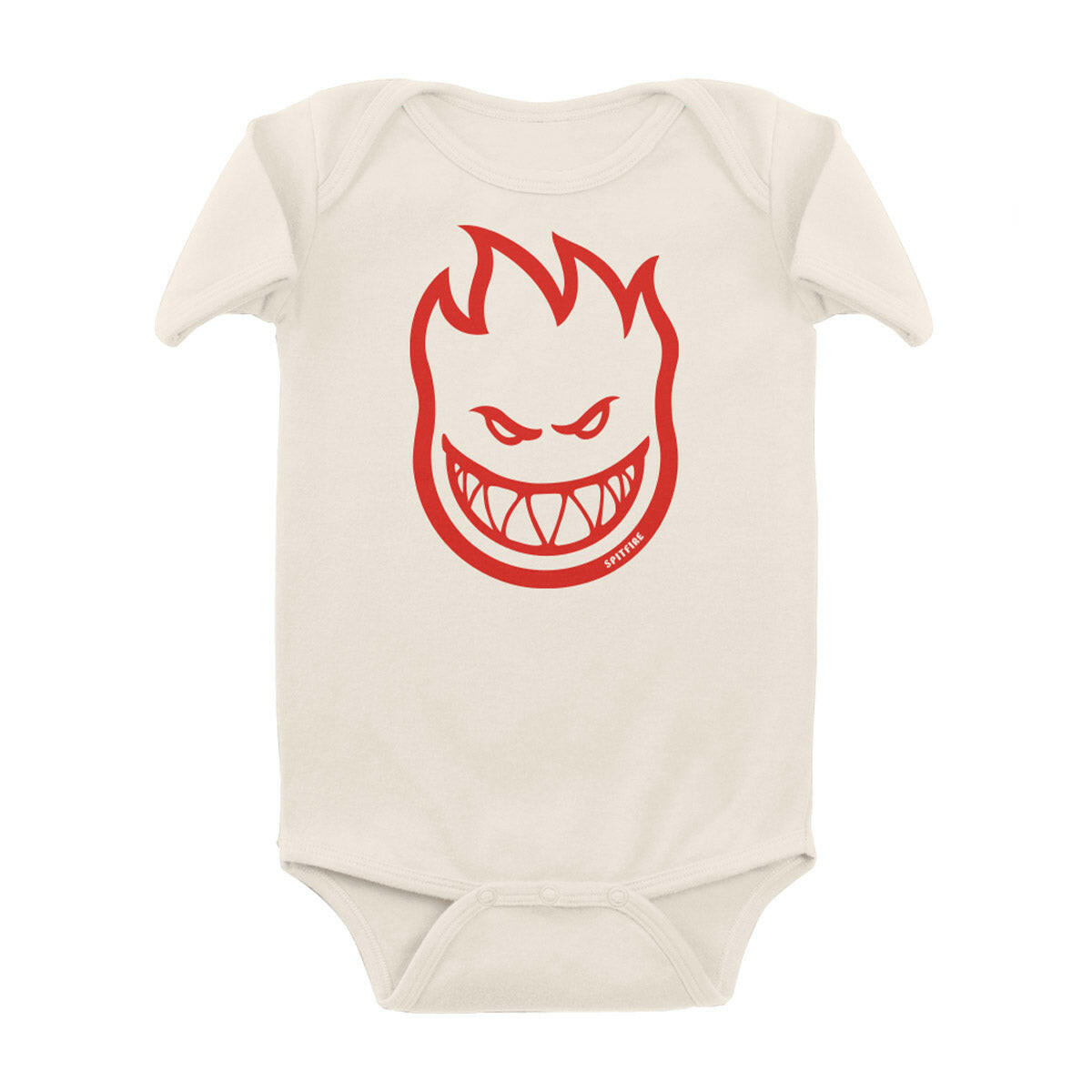 Spitfire - Bighead Onesie Natural/Red.