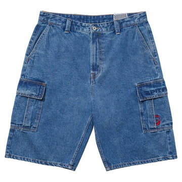 Spitfire - Classic 87 Cargo Denim Shorts Light Stone.