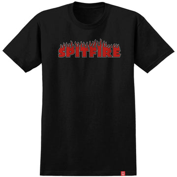 Spitfire - Demonseed Script Tee Black.