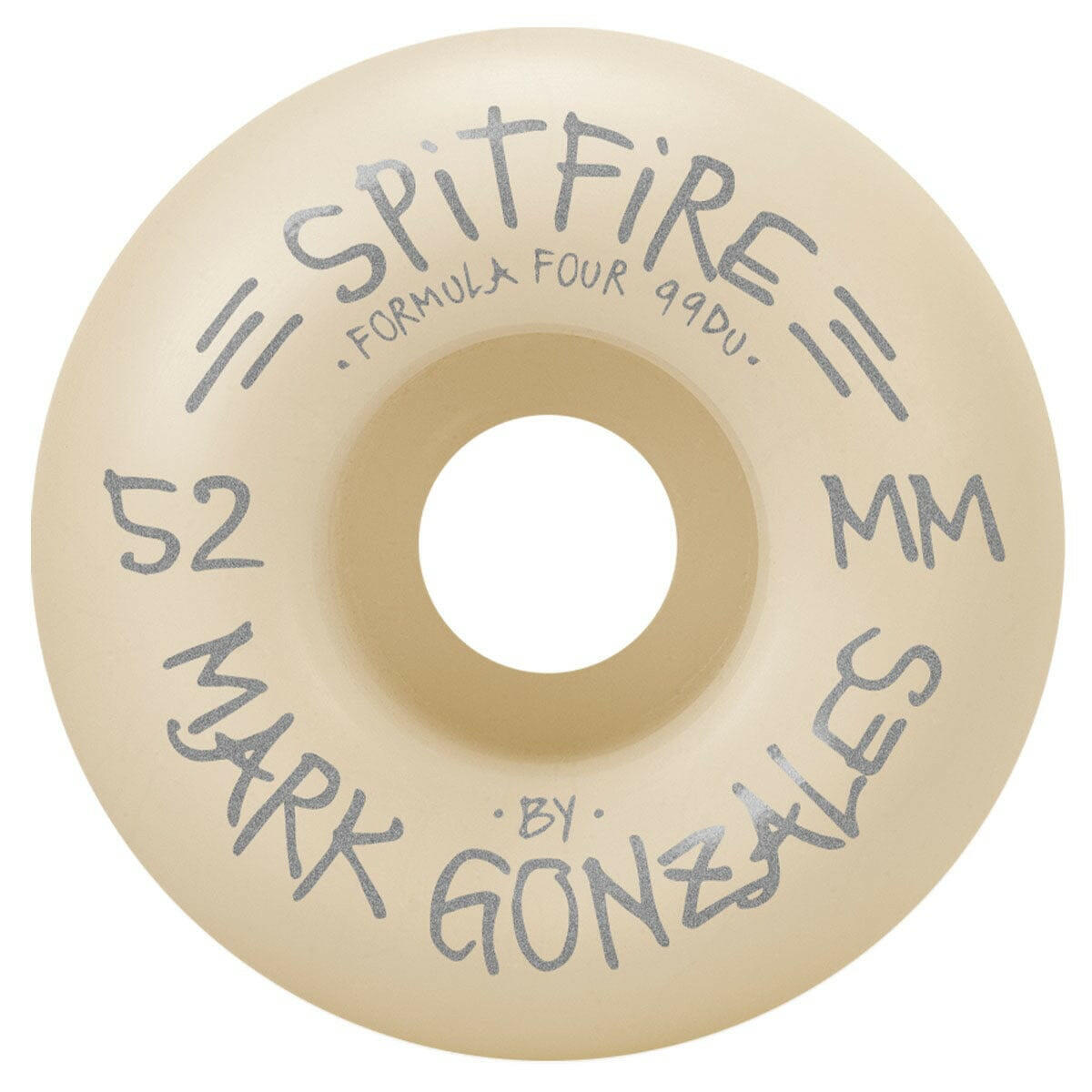 Spitfire - F4 Gonz Schmoos Classics 52MM 99A Skateboard Wheels.