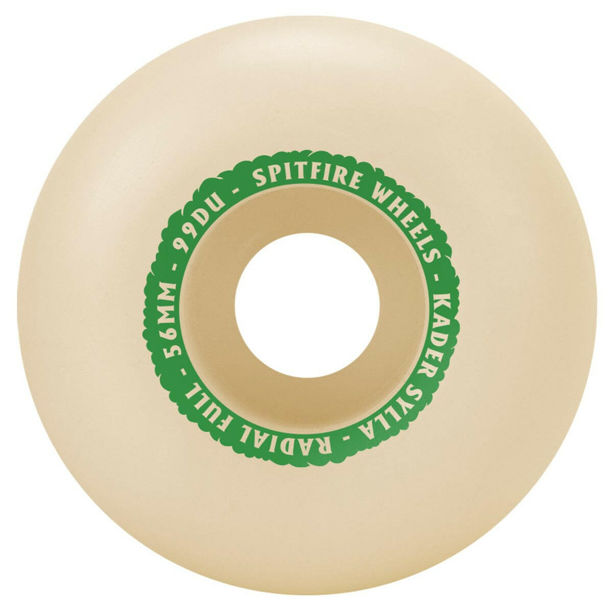 Spitfire - F4 Kader Puffs Radial Full 56MM 99A Skateboard Wheels.