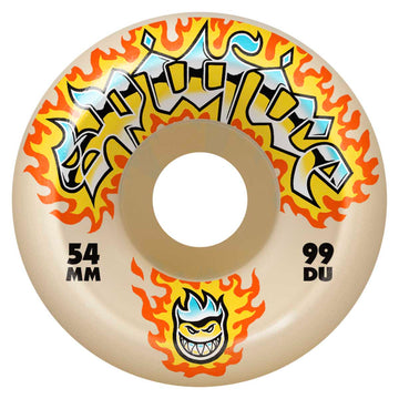 Spitfire F4 Chrome Venom Conical Full 99A Skateboard Wheels