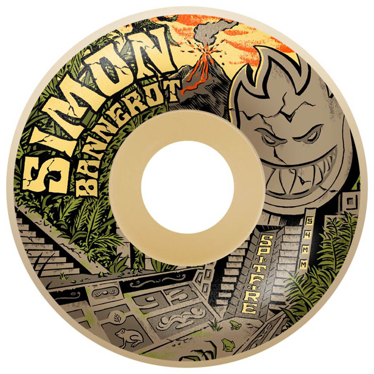 Spitfire F4 Bannerot Templo Radial Full 58MM 93A Skateboard Wheels